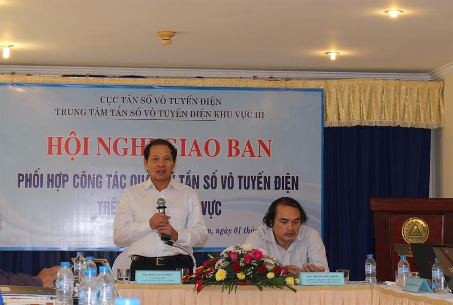 Cục trưởng Đoàn Quang Hoan phát biểu kết luận Hội nghị