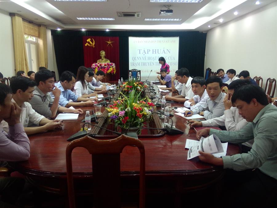 Quang cảnh Hội nghị tập huấn