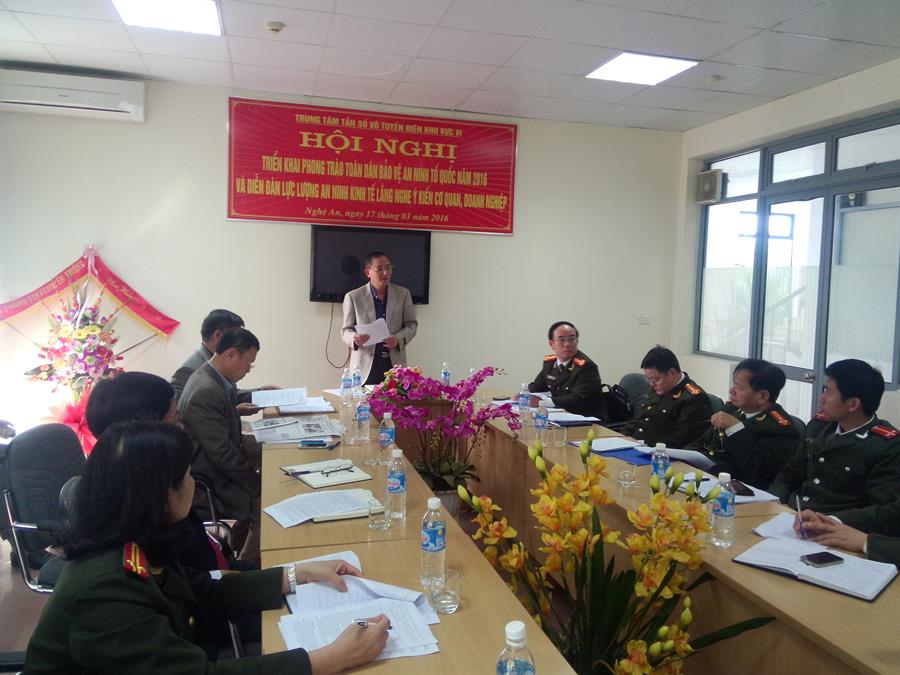 Ông Nguyễn Thế Cường phát biểu tại buổi tổng kết