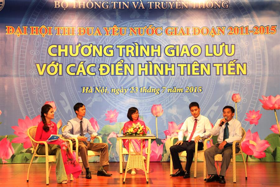 Các cá nhân điển hình tiên tiến dẫn đầu trong phong trào thi đua của Bộ TT&TT giai đoạn 2011 - 2015