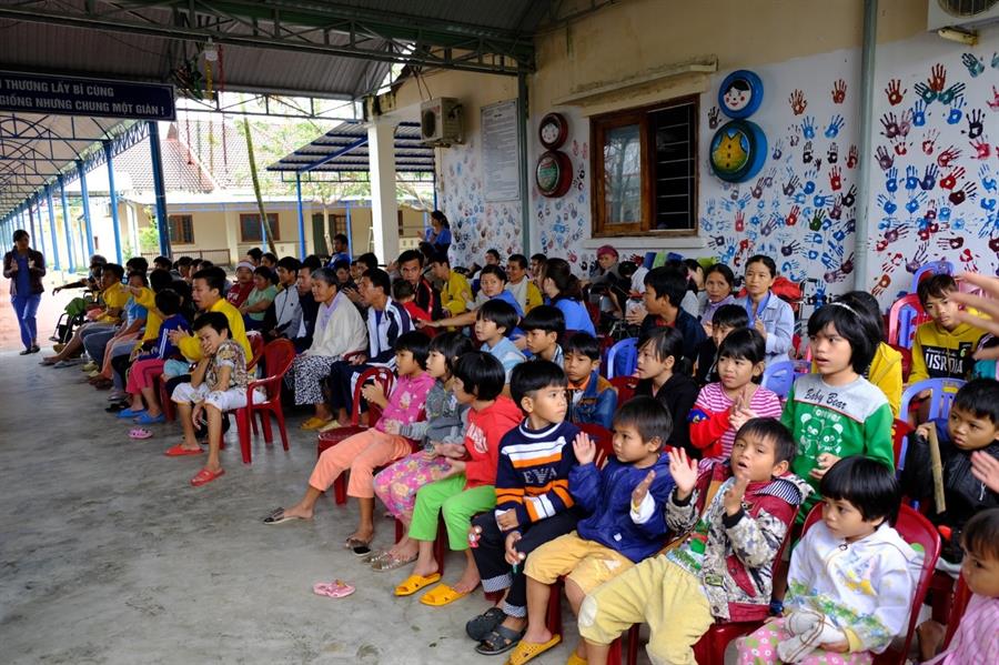 Hát mừng chào đón Đoàn