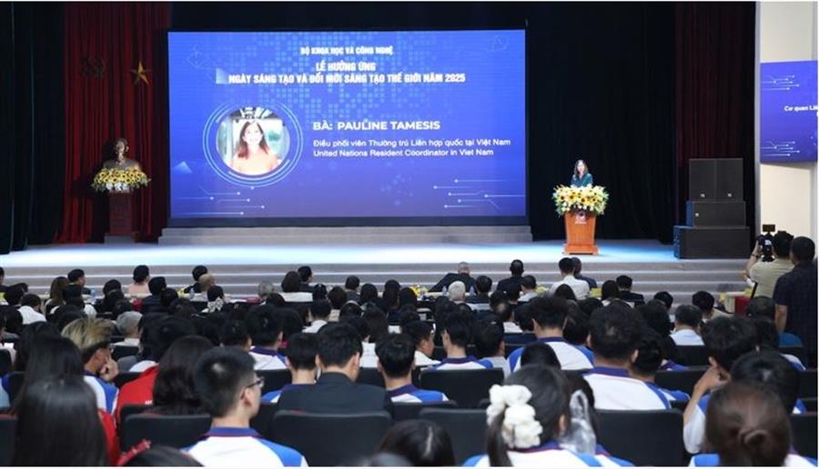 Toàn cảnh Lễ hưởng ứng Ngày Sáng tạo và Đổi mới sáng tạo thế giới năm 2025