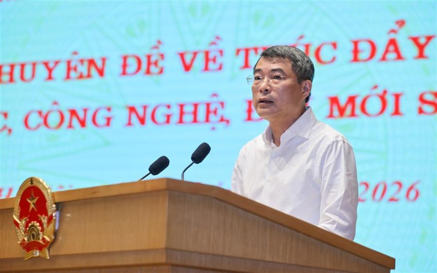 Thủ tướng Chính phủ Lê Minh Hưng chủ trì và phát biểu chỉ đạo tại phiên họp.